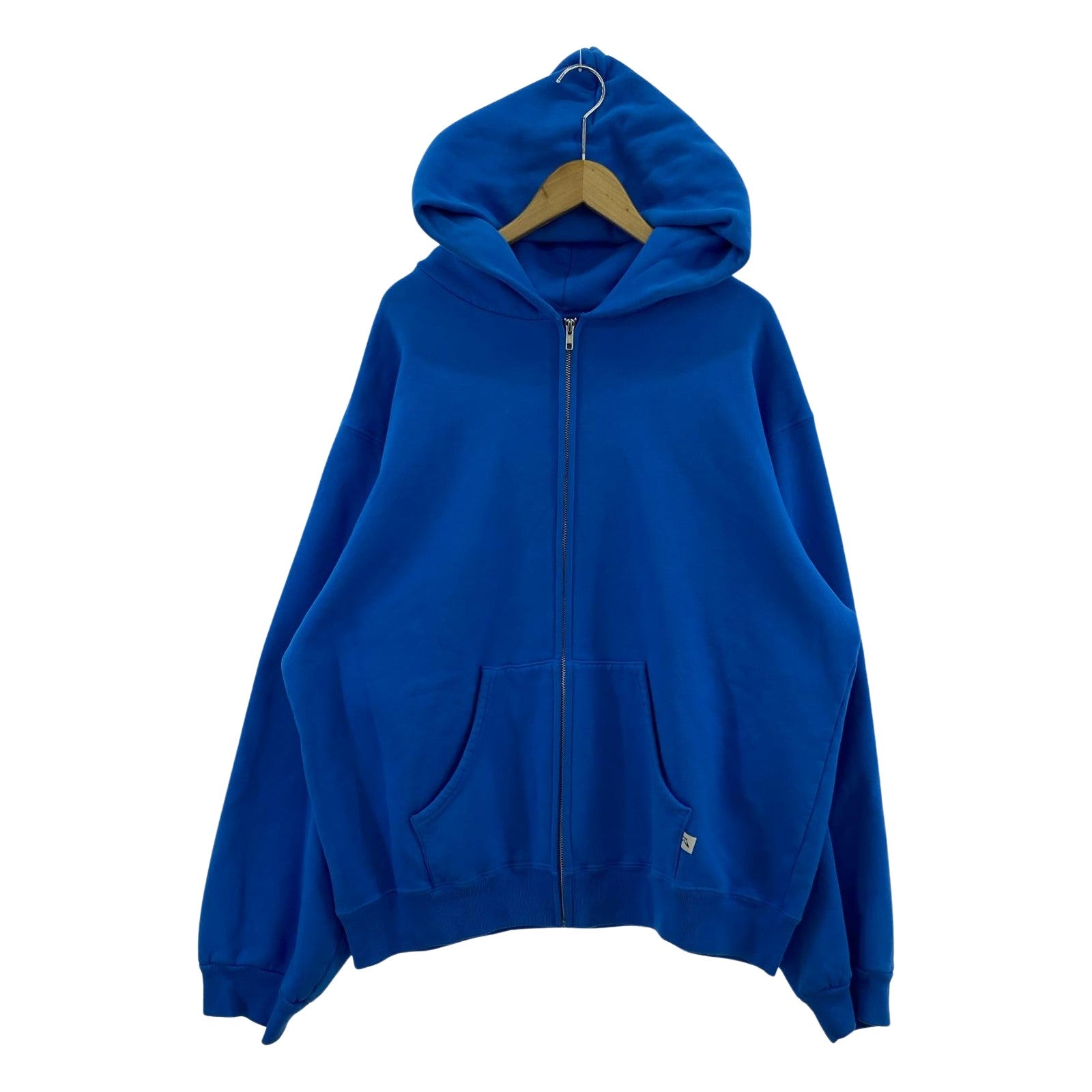 パーカー AKIMBO ZIP HOODIE ジップパーカー XXL ブルー ブルー