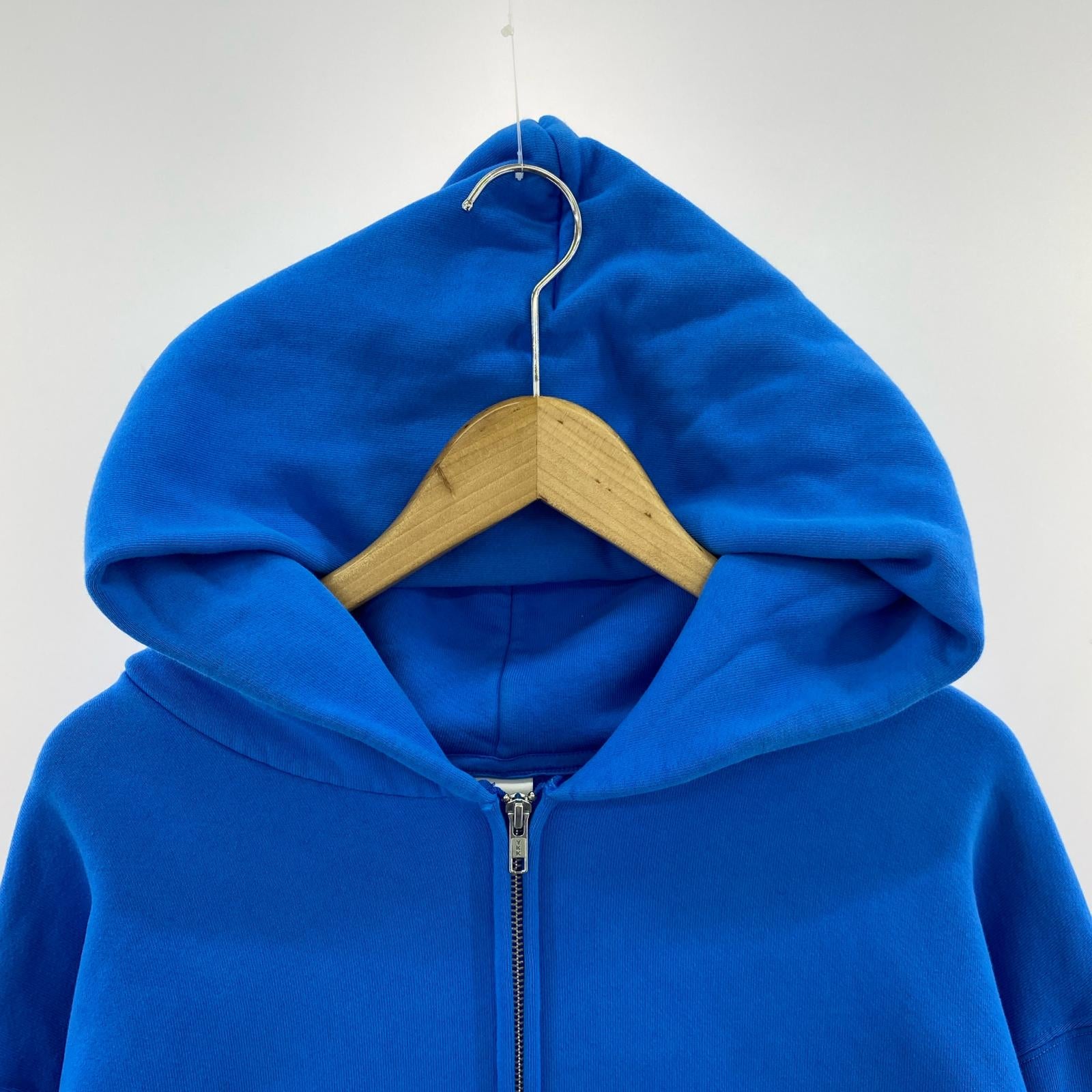 パーカー AKIMBO ZIP HOODIE ジップパーカー XXL ブルー ブルー