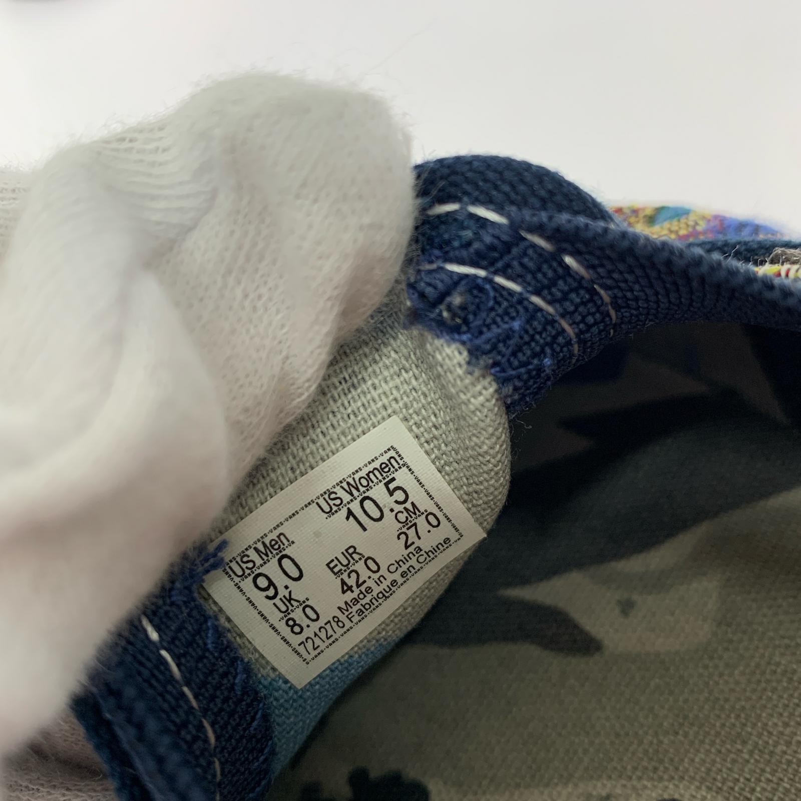 スニーカー ×Nigel Cabourn スリッポン 27.0㎝ 27cm (US9 UK8 1/2 EU44) マルチカラー