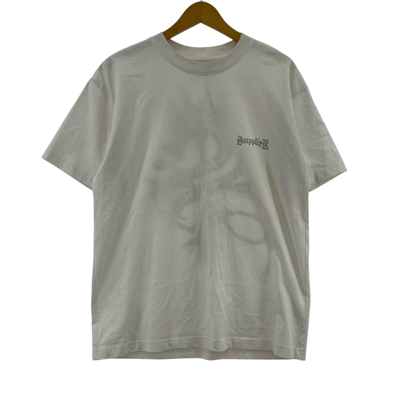 半袖Tシャツ Supplier Crown Cross Tee 白 (S) S ホワイト