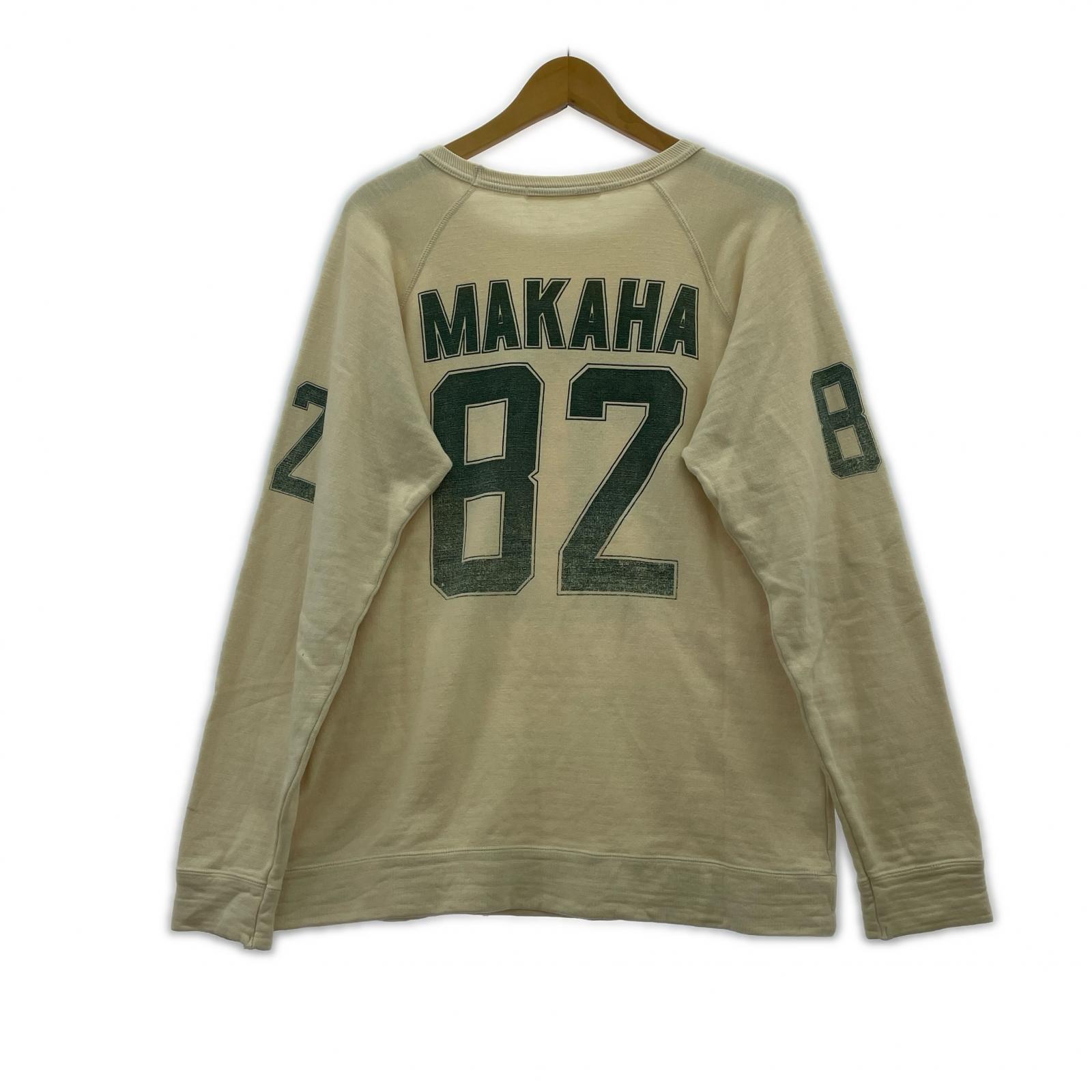 スウェット MA.KA.HA Raglan Sweat BEG ベージュ