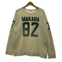 スウェット MA.KA.HA Raglan Sweat BEG ベージュ