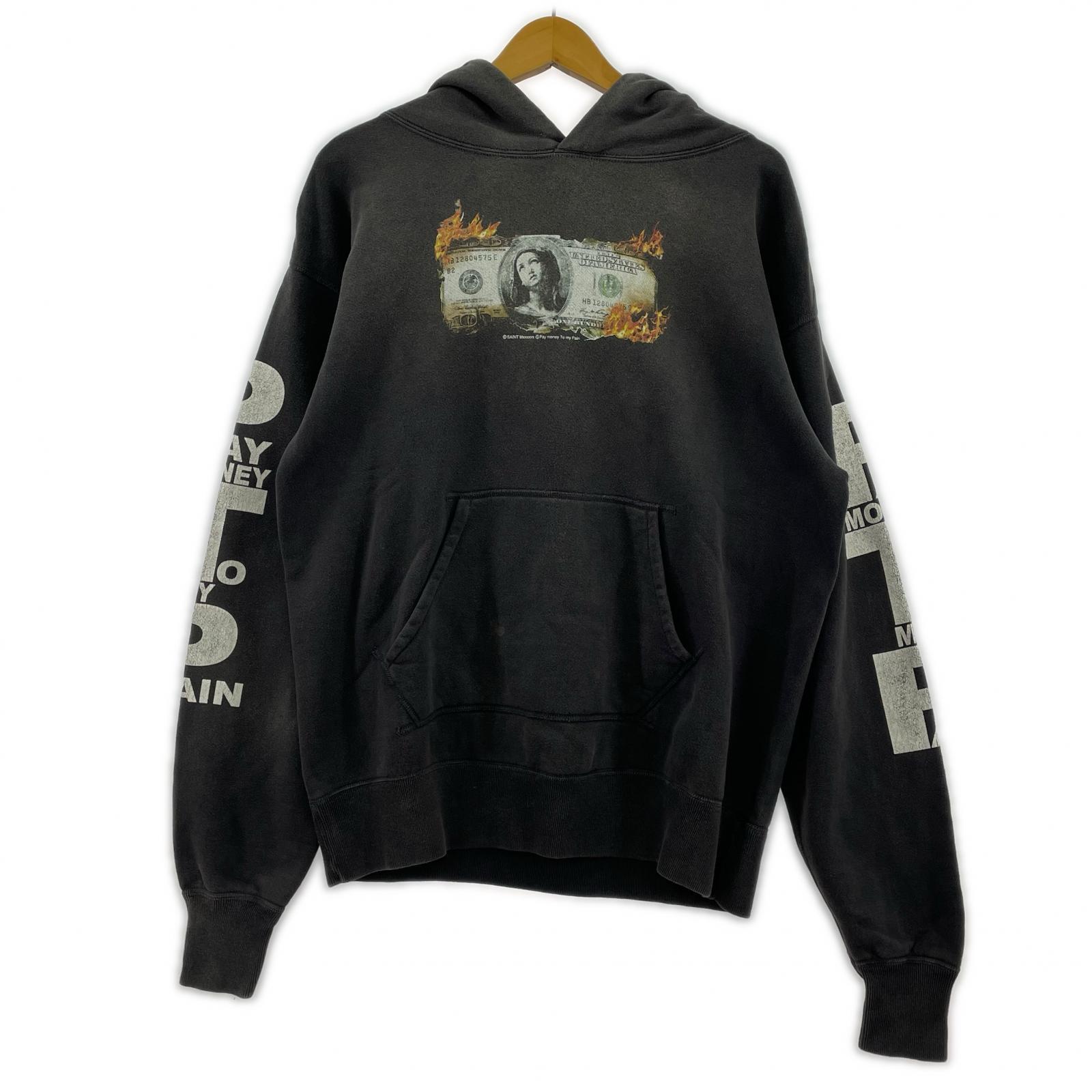 パーカー ×PTP HOODIE BRND MONEY (S) チャコール S