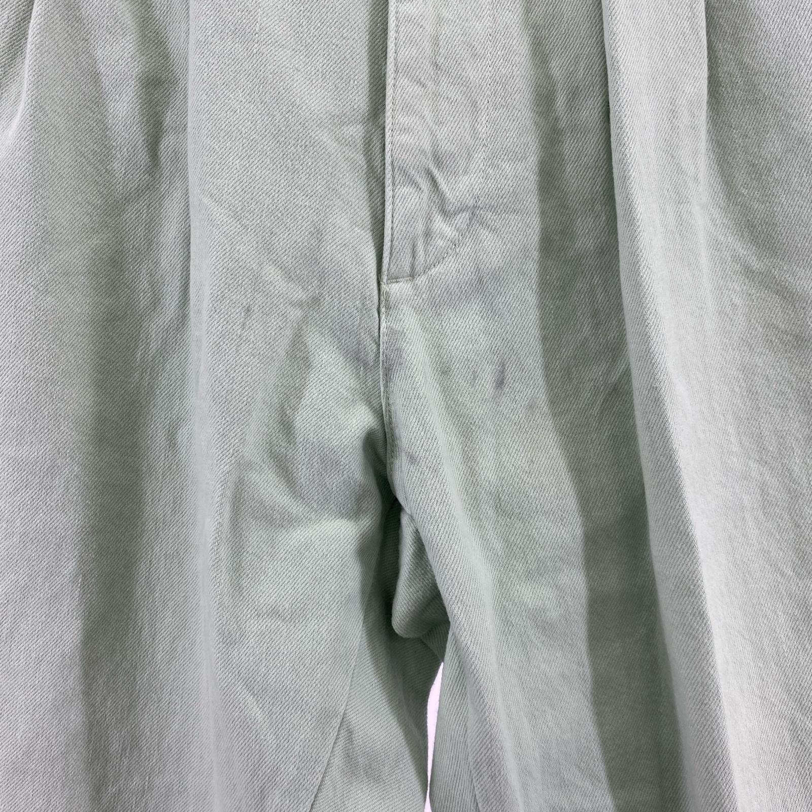 デニムパンツ E.TAUTZ 21SS PLEATED DENIM PANTS 63-11-711007 (30) 30