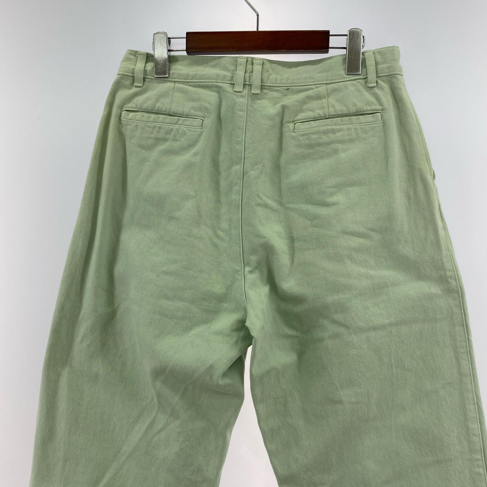 デニムパンツ E.TAUTZ 21SS PLEATED DENIM PANTS 63-11-711007 (30) 30