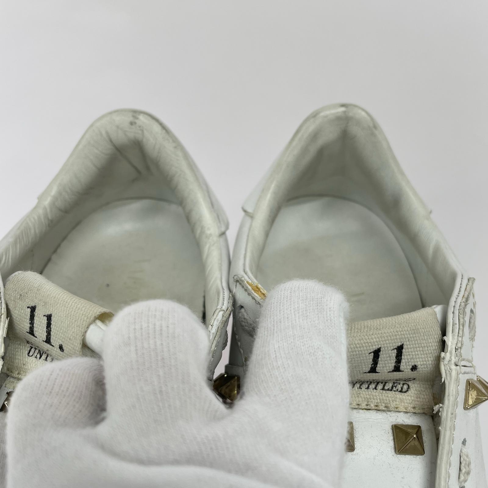 スニーカー 22SS Rockstud Untitled Sneakers(35)白 35 ホワイト