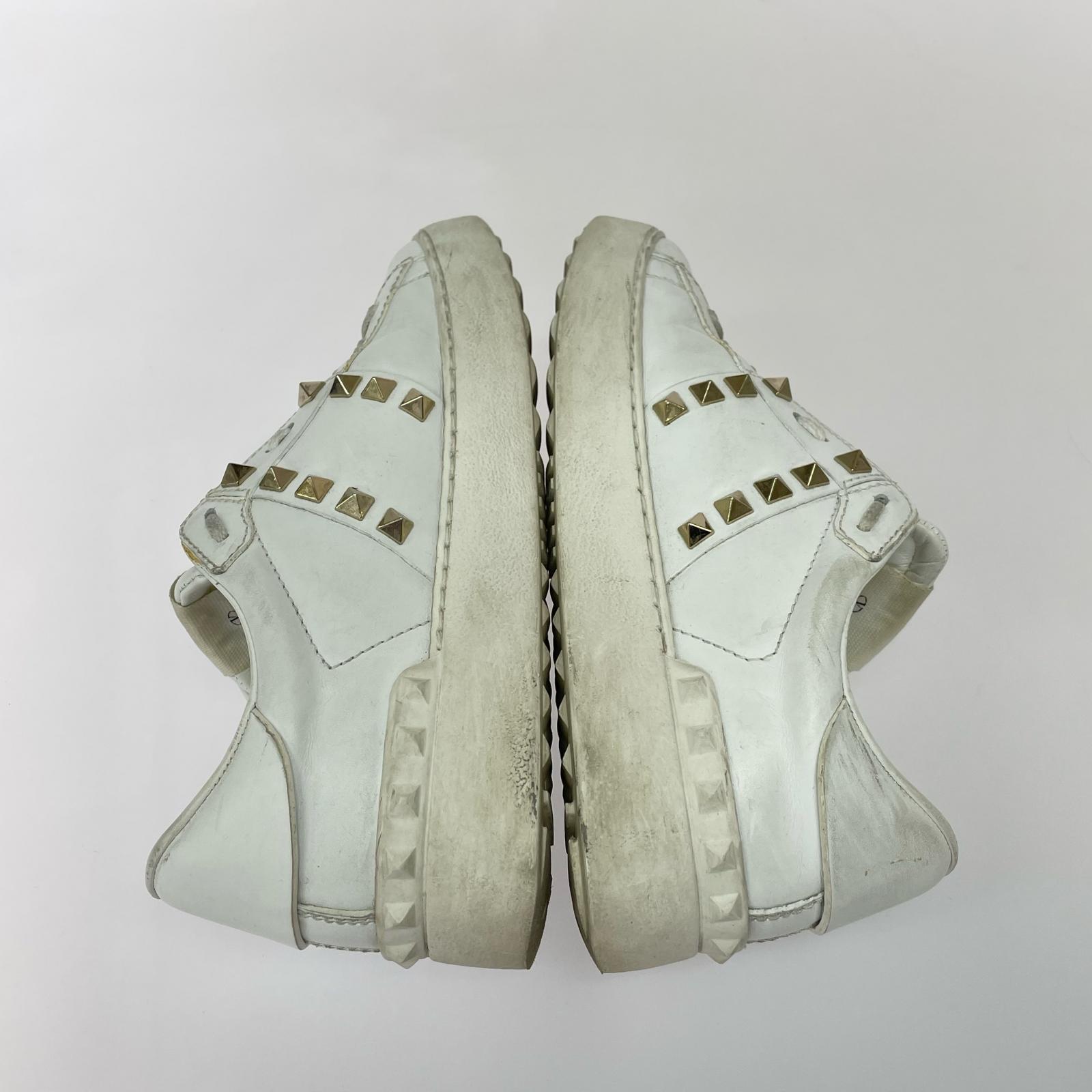 スニーカー 22SS Rockstud Untitled Sneakers(35)白 35 ホワイト