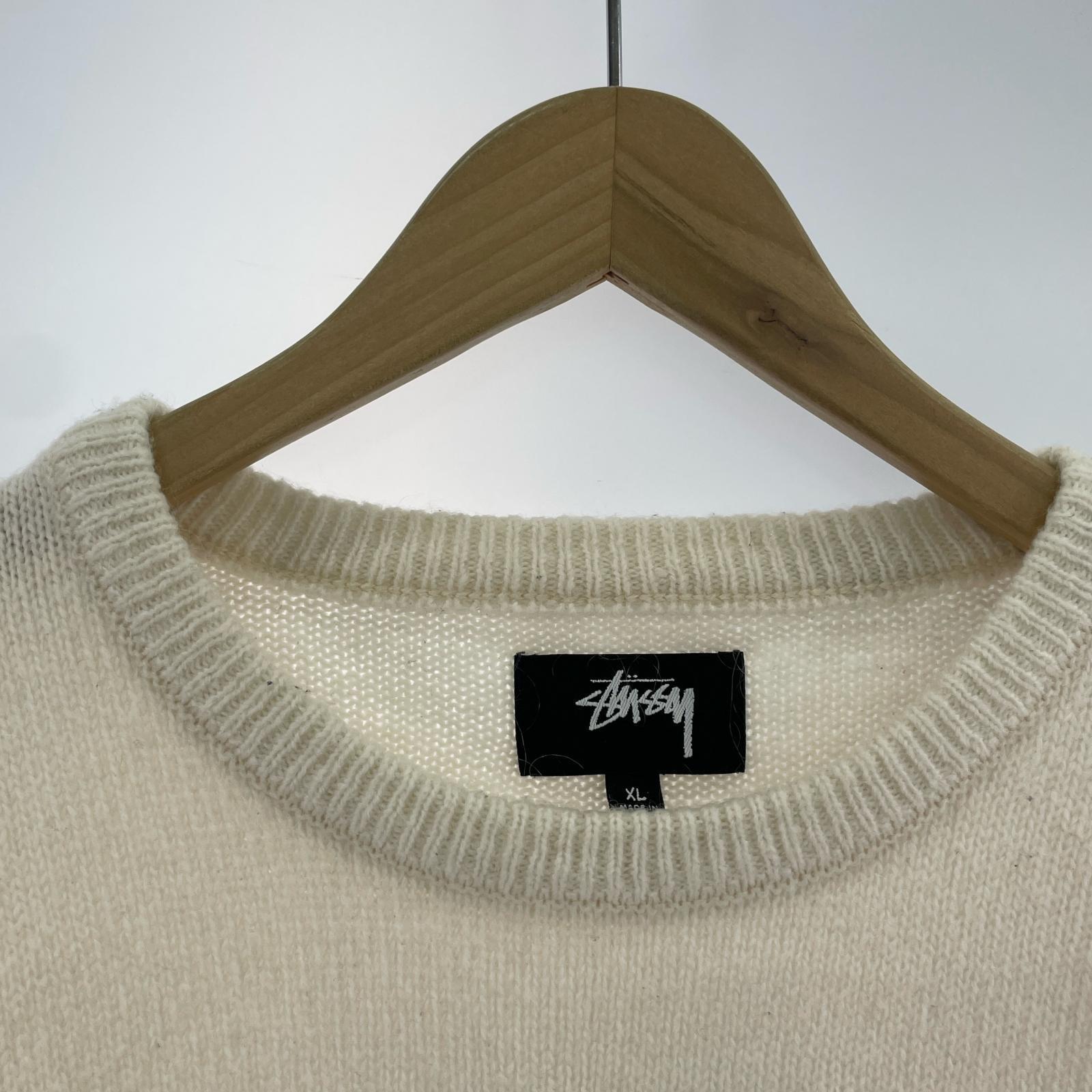 ニット 8BALL SPRAY SWEATER モヘア混 (XL) ベージュ