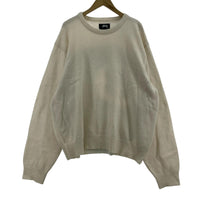 ニット 8BALL SPRAY SWEATER モヘア混 (XL) ベージュ