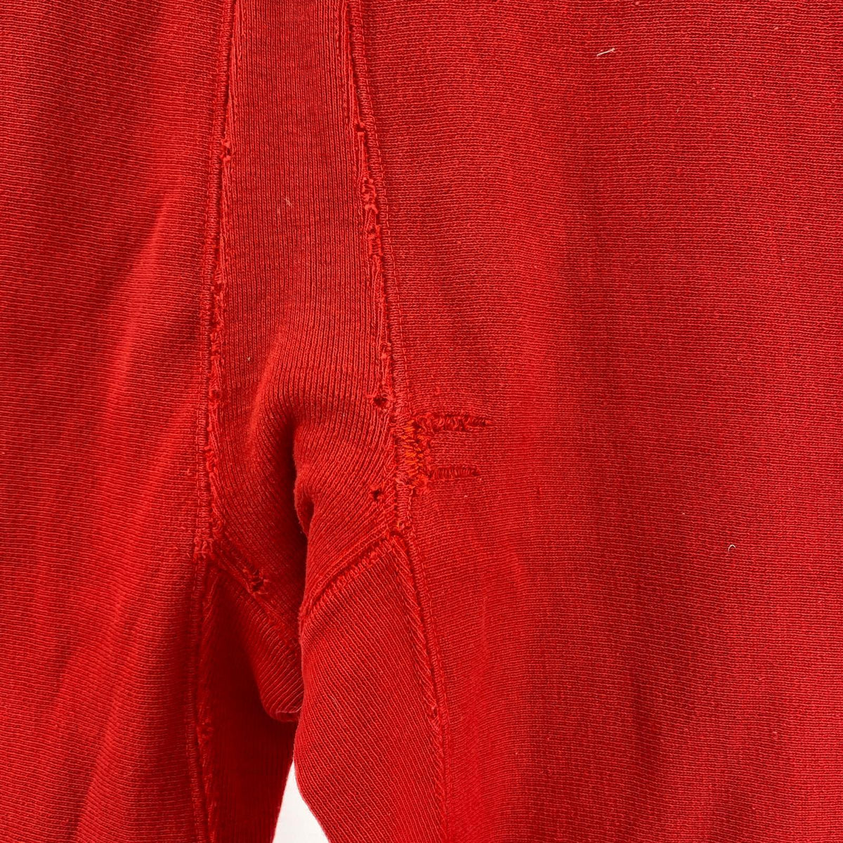 パンツ 70S REVERSE WEAVE 単色タグ スウェットパンツ 赤 (M) M レッド