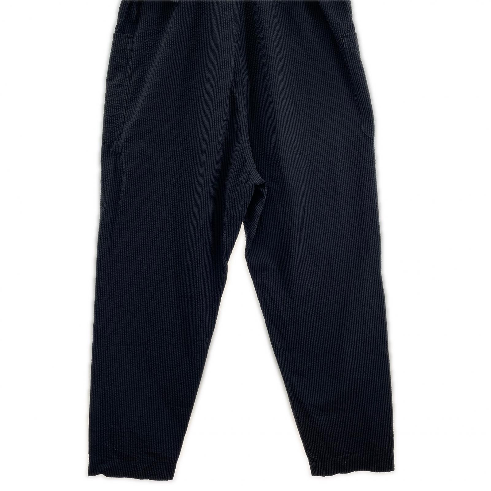 オーバーオール Kaptain Sunshine Deck Trousers オーバーオール シアサッカー 紺 KS21SPT08 (0) 0 ネイビー