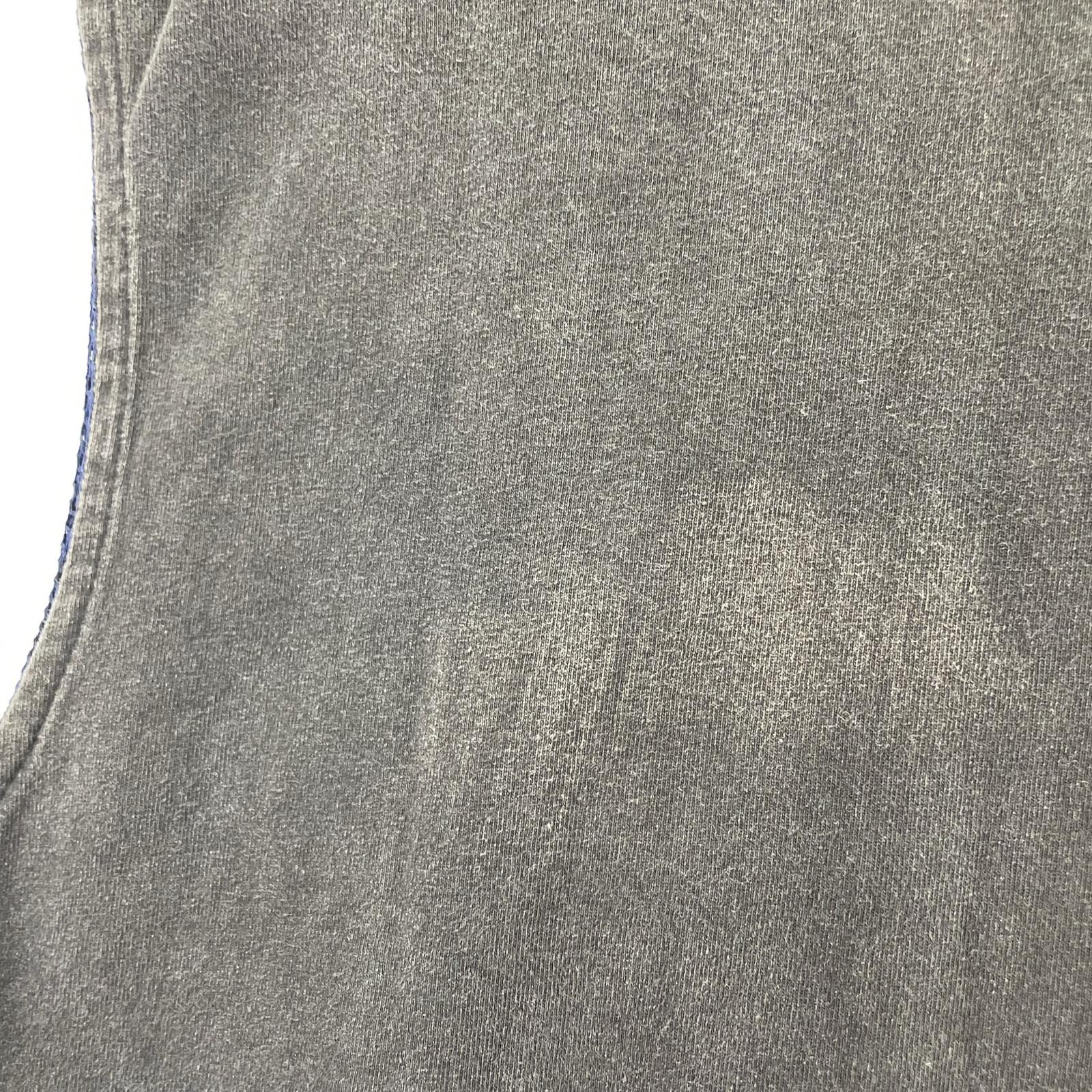 半袖Tシャツ ノースリーブカットソー L ブラック