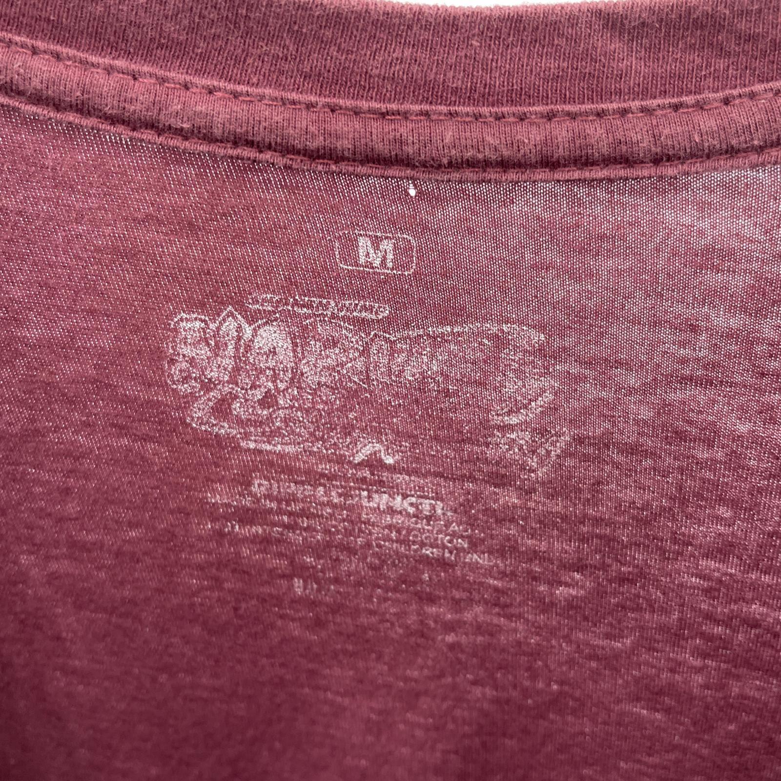 半袖Tシャツ Naruto Shippuuden 我愛羅Tee M M ワインレッド