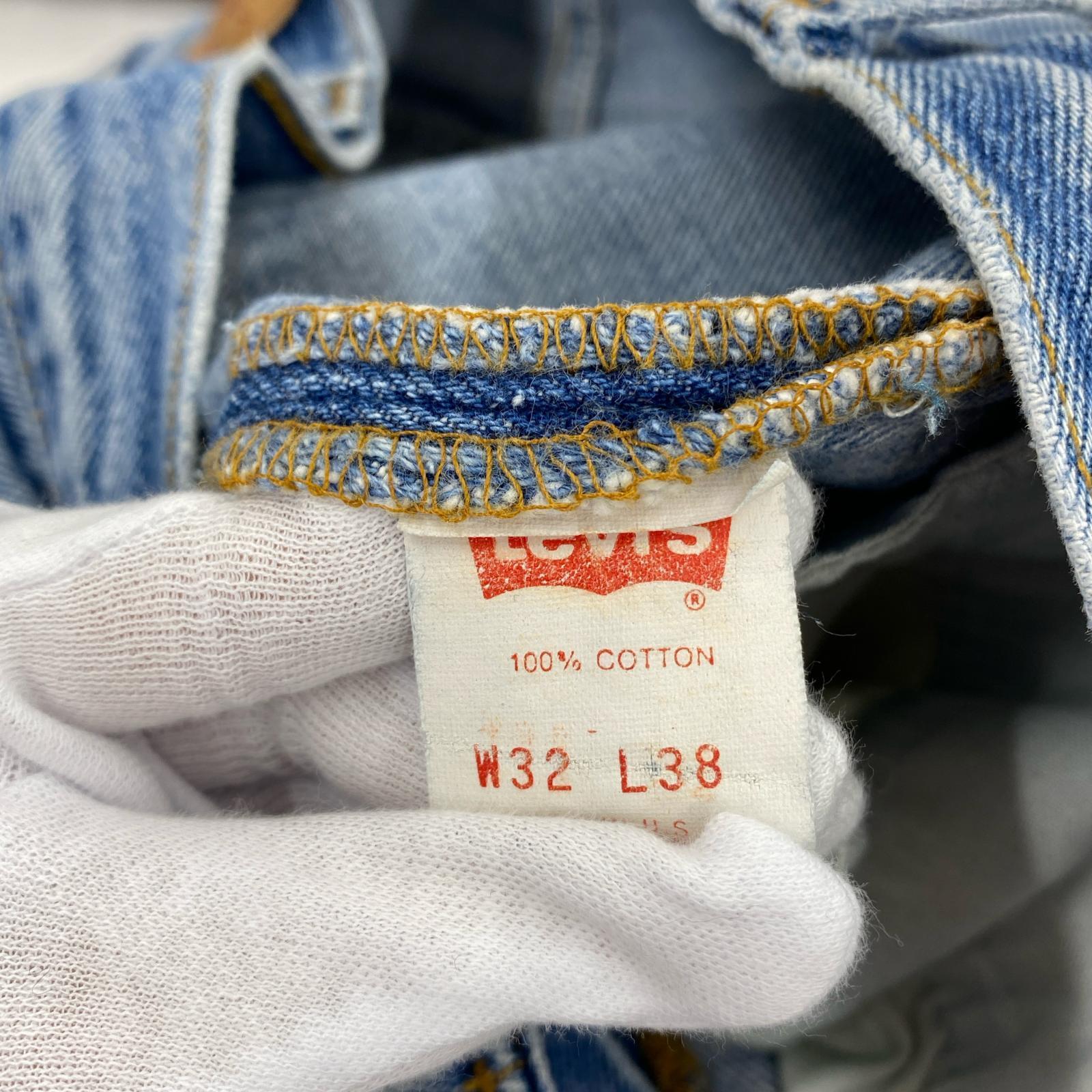 デニムパンツ USA製 501xx 90s デニムパンツ (W32) 32 ブルー