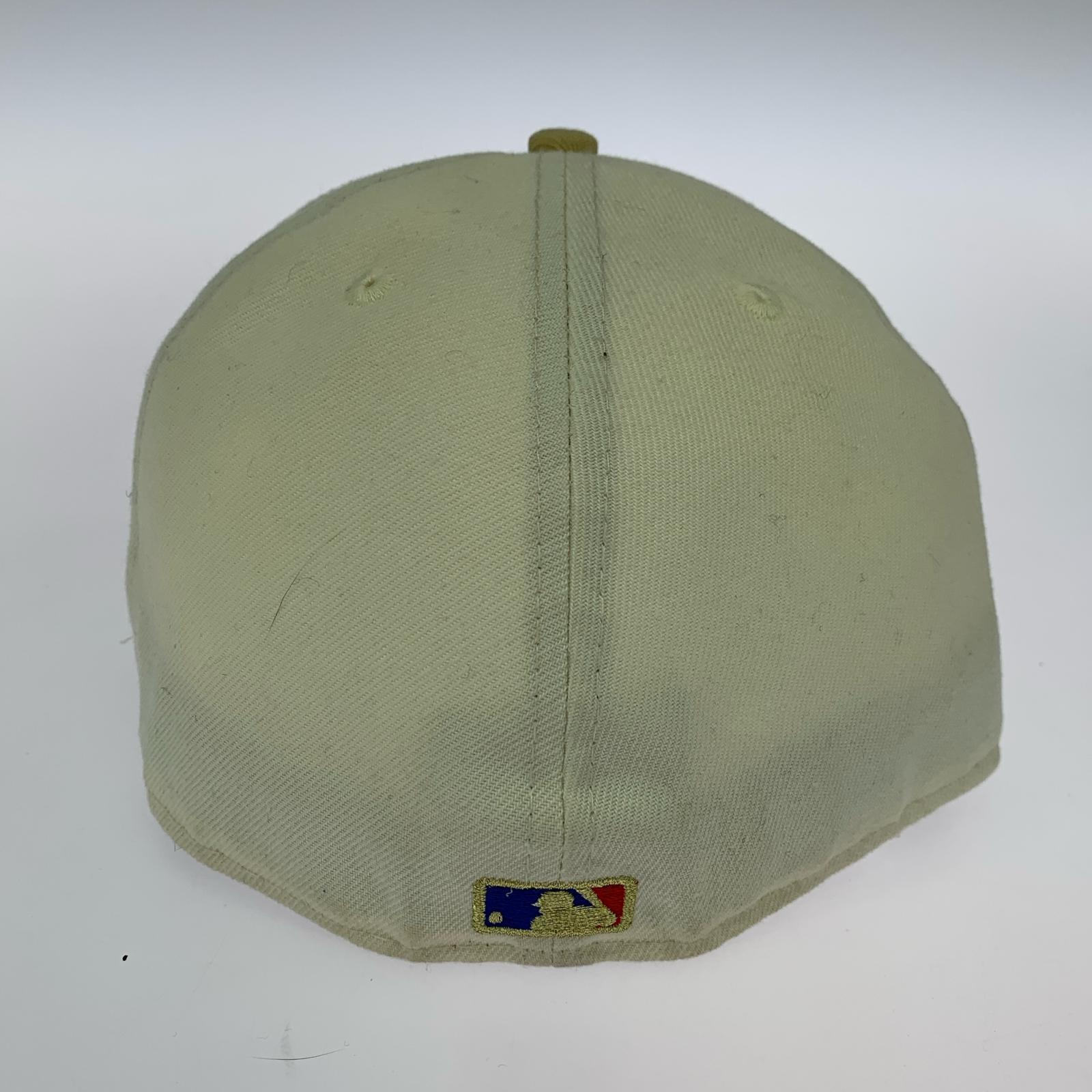 キャップ NEW ERA インディアンズ BBキャップ 7 5/8 アイボリー