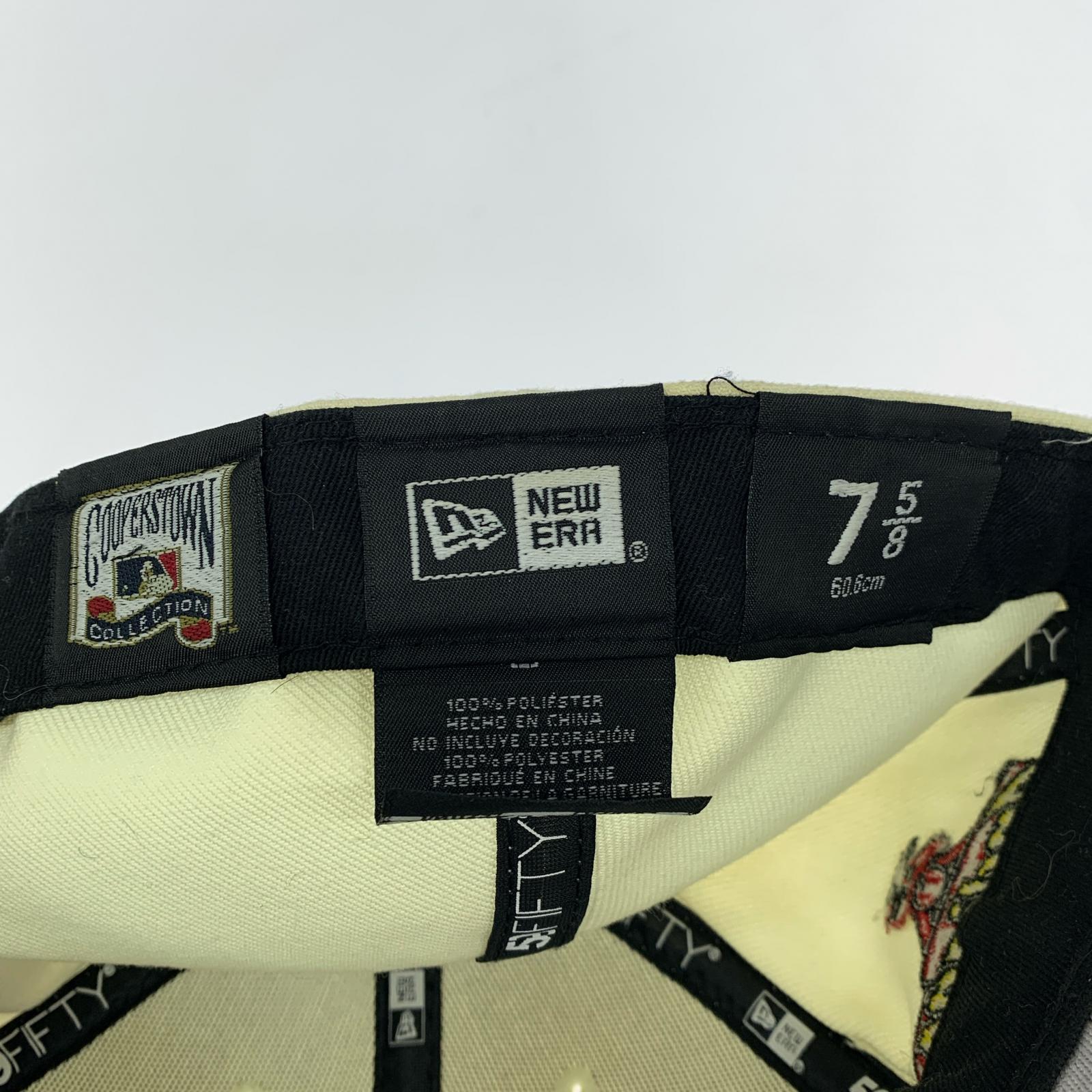 キャップ NEW ERA インディアンズ BBキャップ 7 5/8 アイボリー