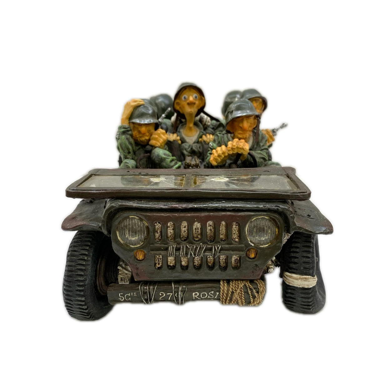 ギラーモ・フォルチーノ 戦士とジープ「義務感」 フィギュア/グッズ