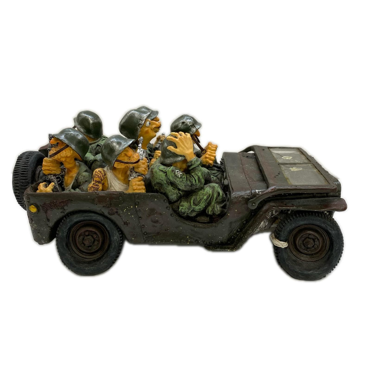 ギラーモ・フォルチーノ 戦士とジープ「義務感」 フィギュア/グッズ