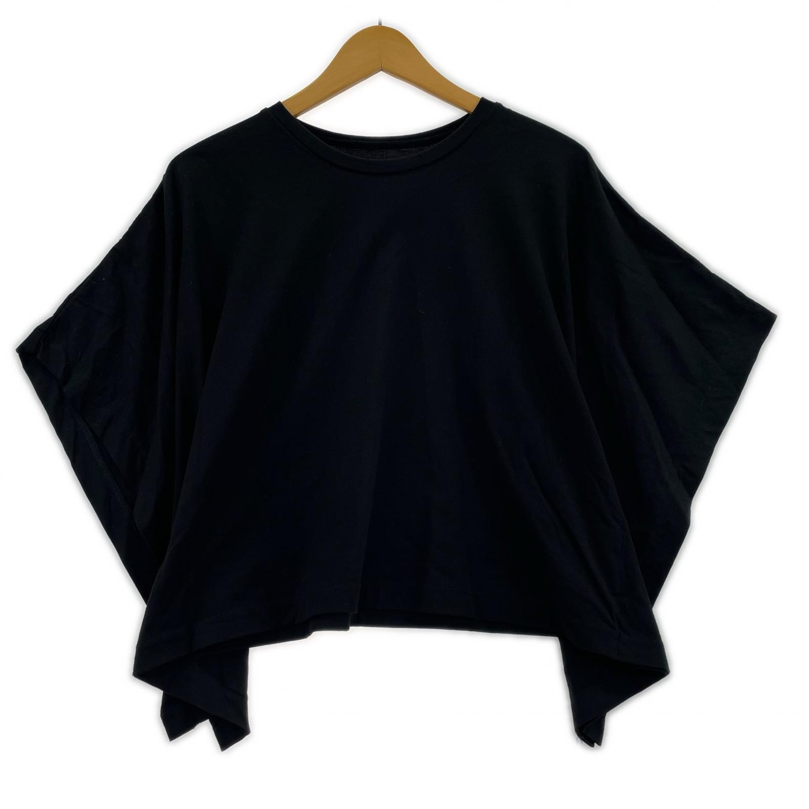 半袖Tシャツ ワイドシルエット/ブラック ブラック