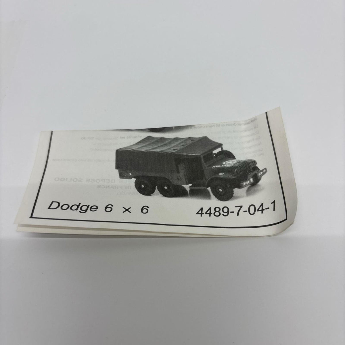 Solido Dodge 6x6 Solid ミニカーその他