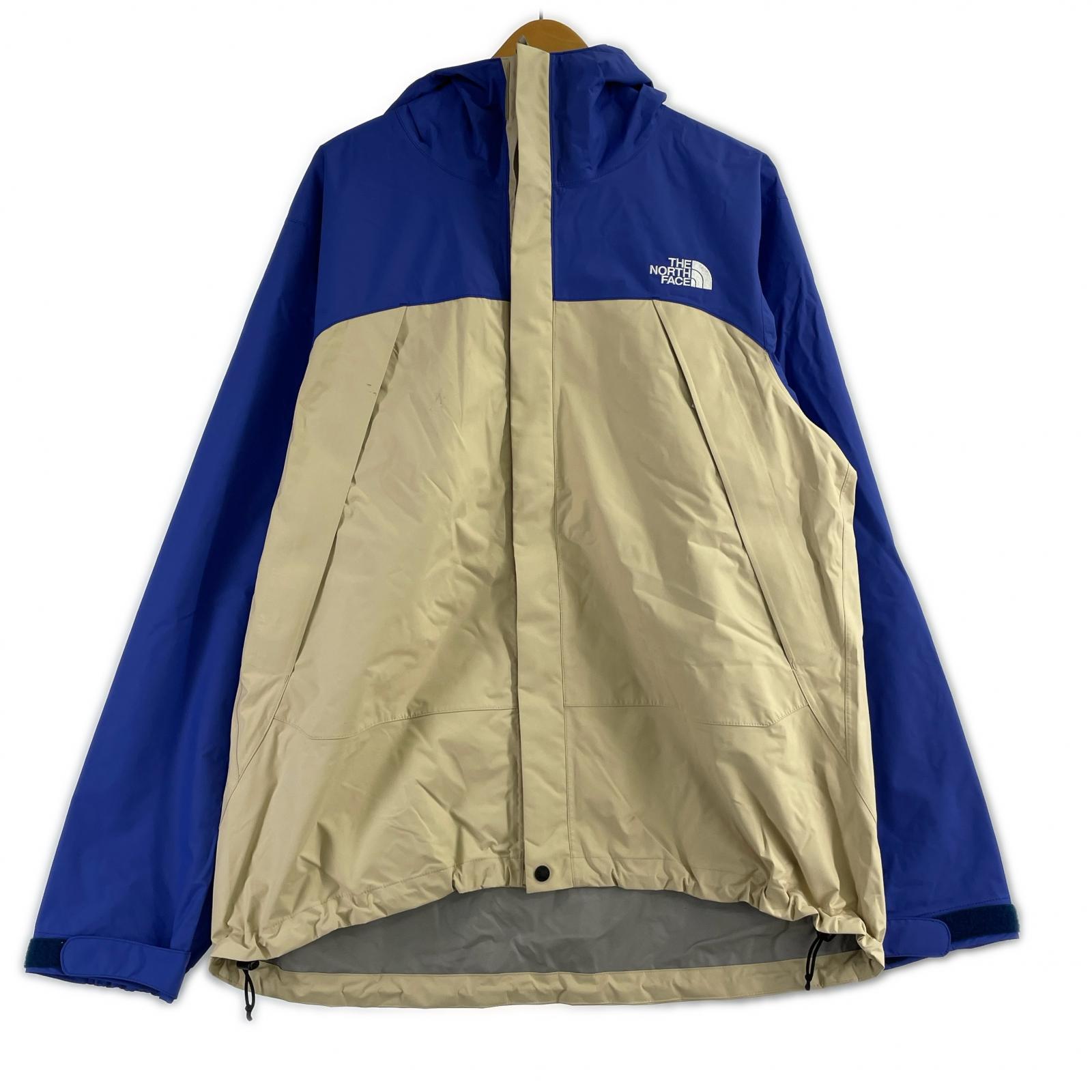 マウンテンパーカー DOT SHOT JACKET 青ベージュ (XL)