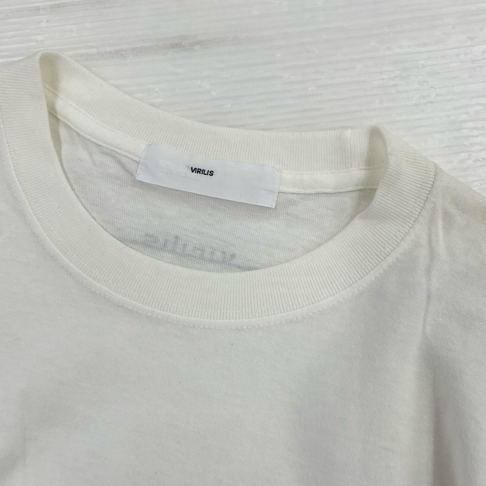 半袖Tシャツ 21SS ワッペン 白 (44) ホワイト