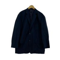 テーラードジャケット Wooly Cotton Twill Single Jacket 1 ネイビー