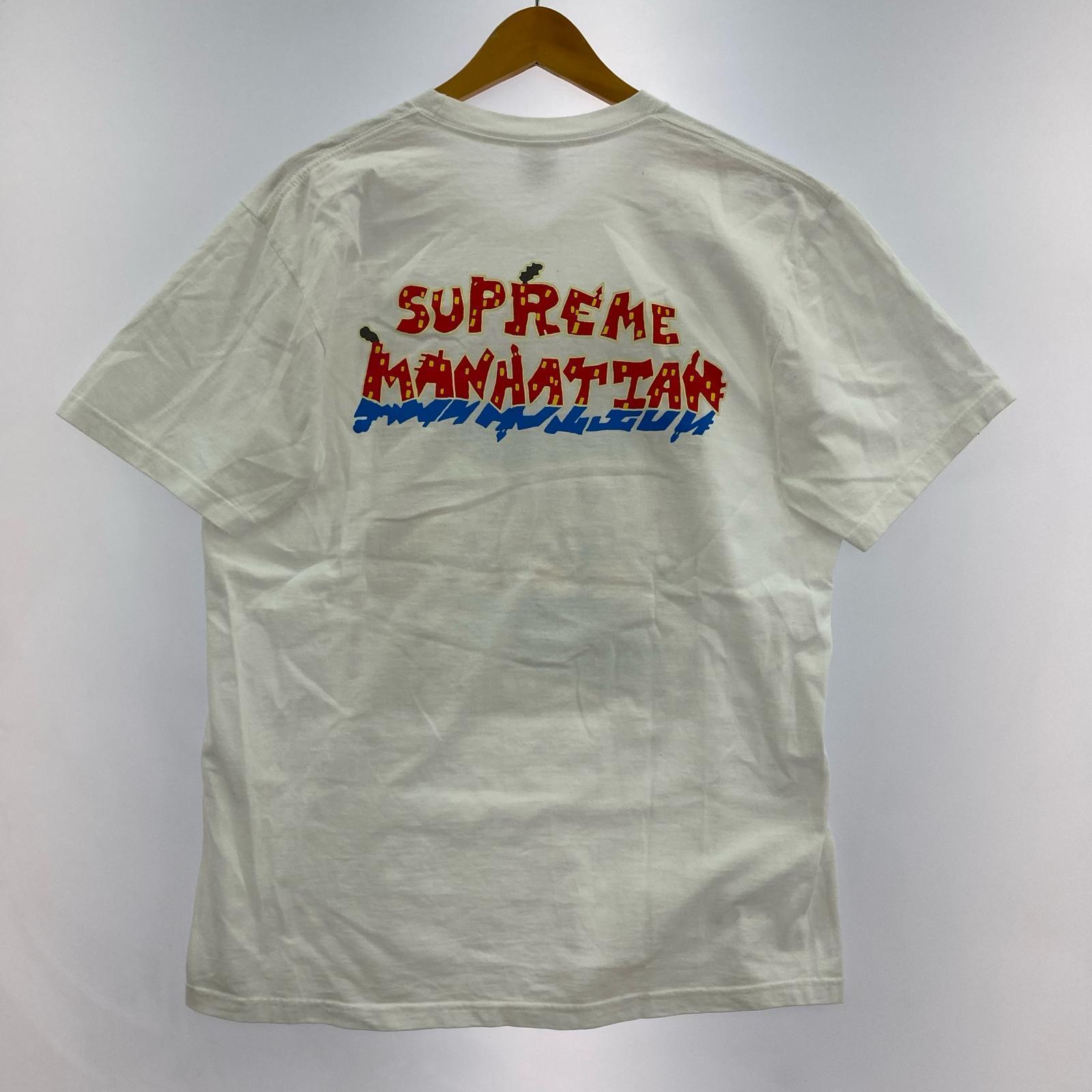 半袖Tシャツ Manhattan Tee white M
