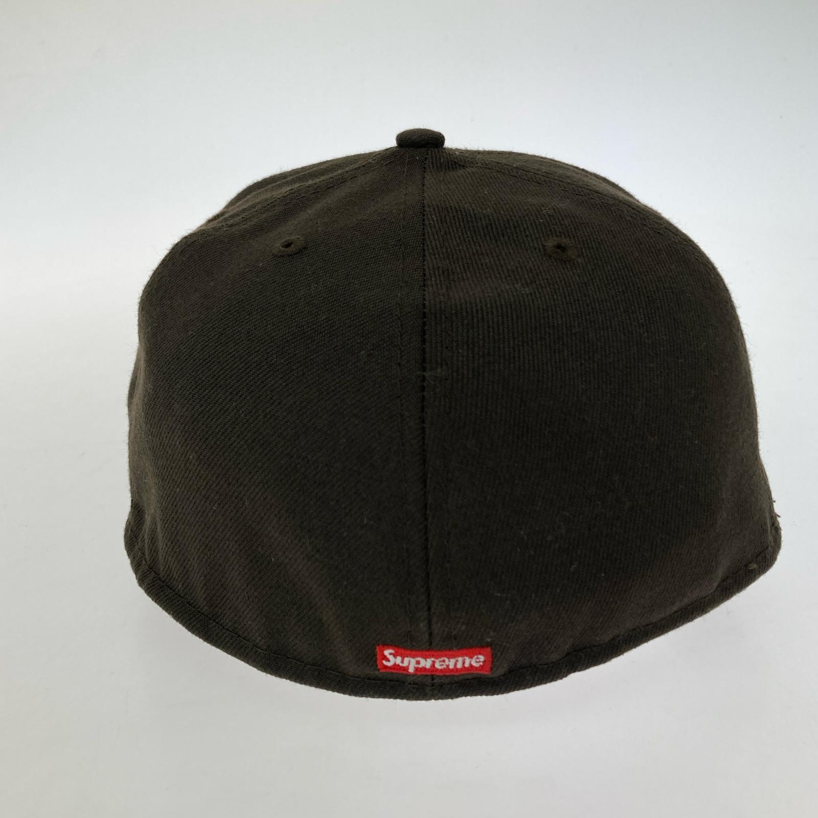 キャップ NEW ERA Sロゴ ツノ ブラウン