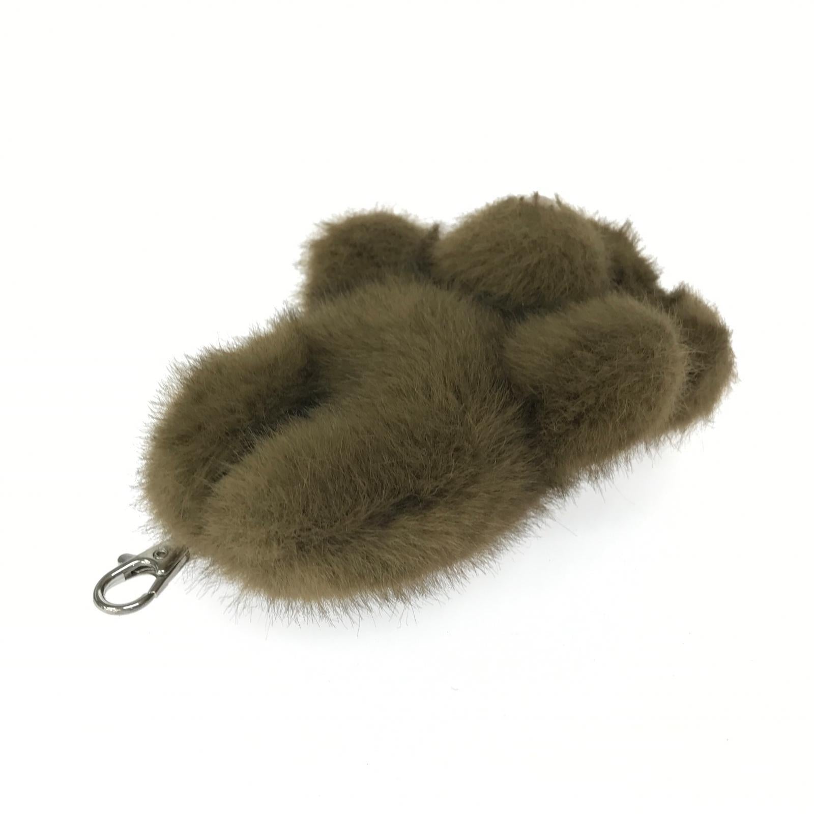 その他アクセサリー Vaquera/Teddybear キーチェーン ブラウン