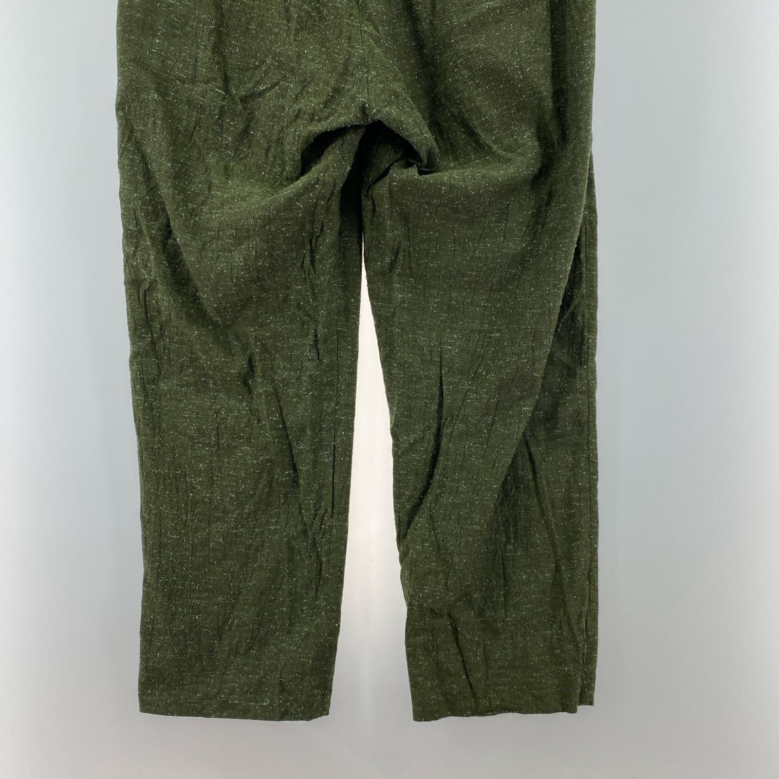 パンツ 21AW Pleated Trouser Pants 緑系