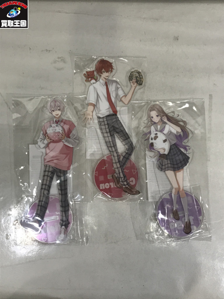 女子研究大学/アクスタ.ポーチ/コンプリートset その他小物