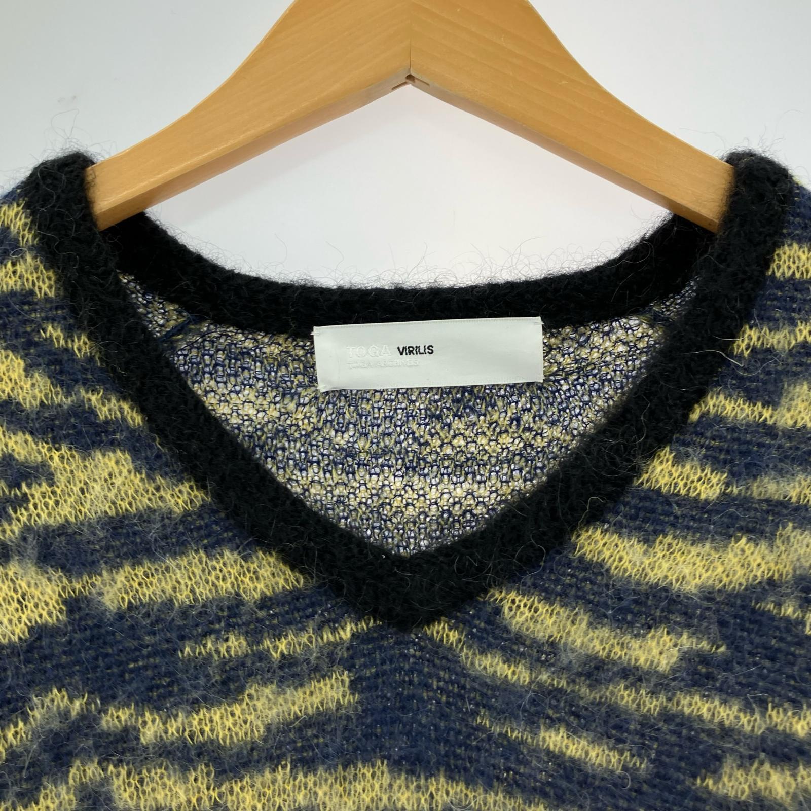 ニット MOHAIR ANIMAL JACQUARD KNIT (48) 48 マルチカラー