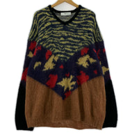 ニット MOHAIR ANIMAL JACQUARD KNIT (48) 48 マルチカラー
