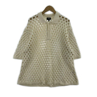 ポロシャツ BIG MESH POLO SWEATER (L) L ホワイト