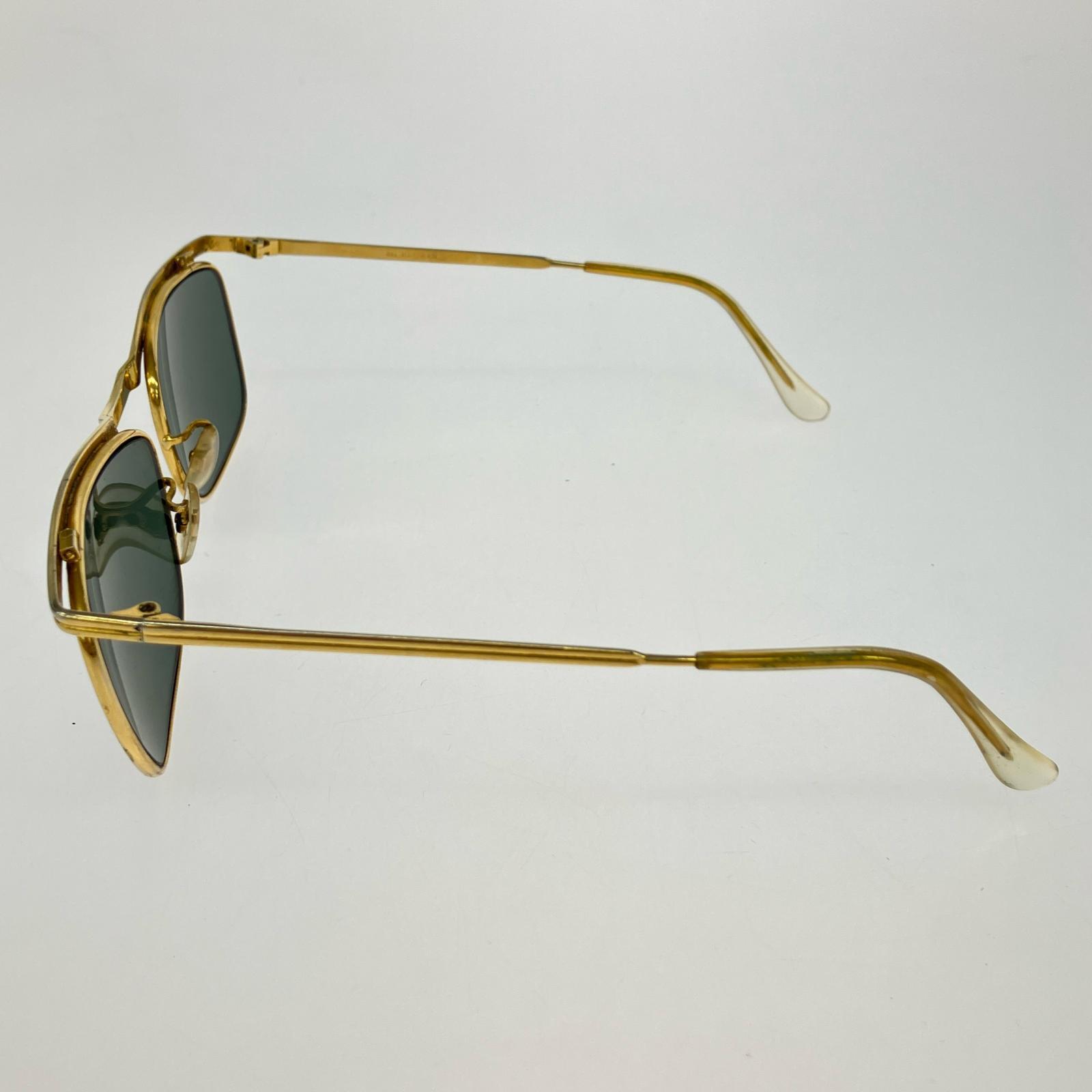 その他アクセサリー Ray-Ban B&L社製 Signet LX ゴールドフレーム サングラス ゴールド