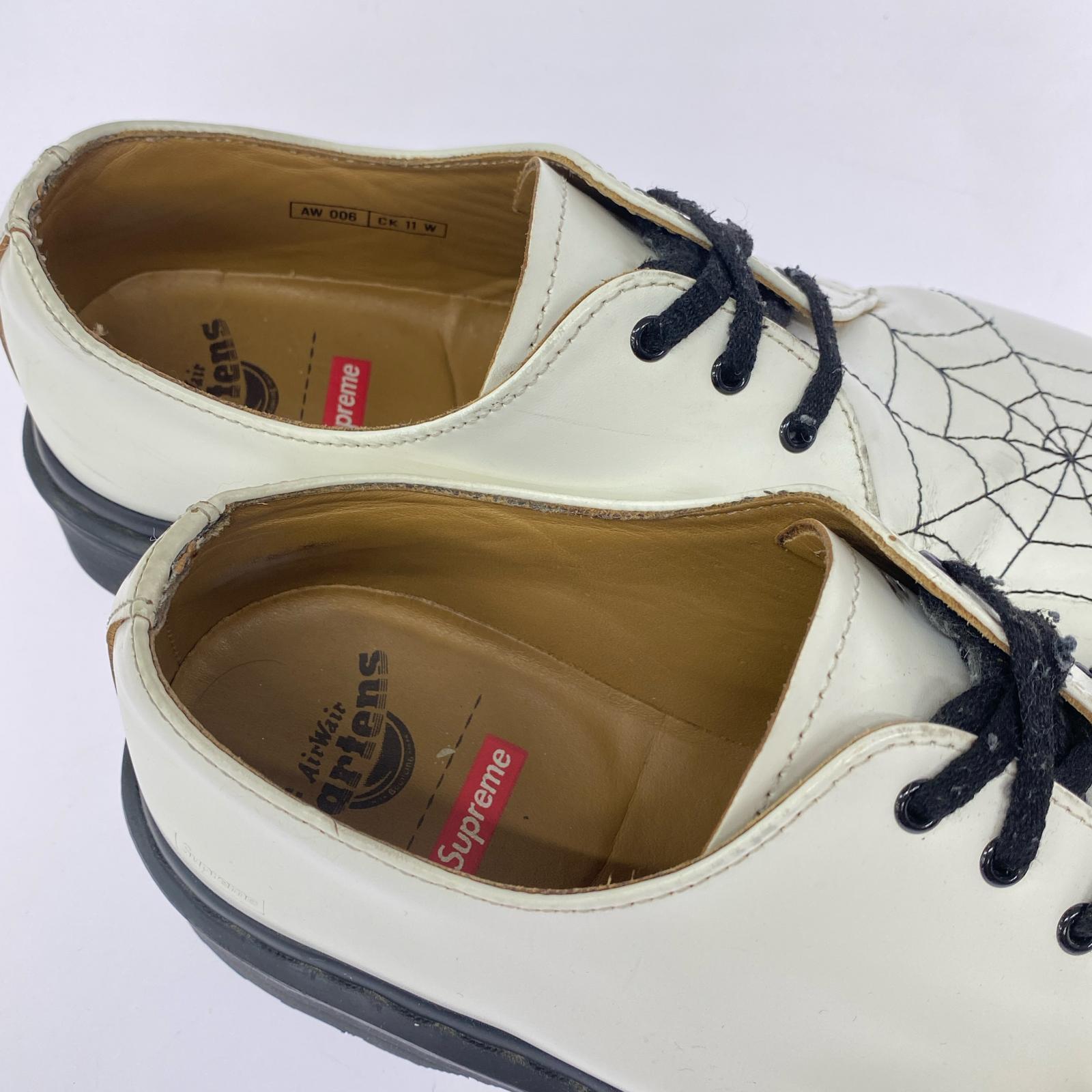 シューズ ×Dr.Martens Spiderweb 3-Eye ホワイト