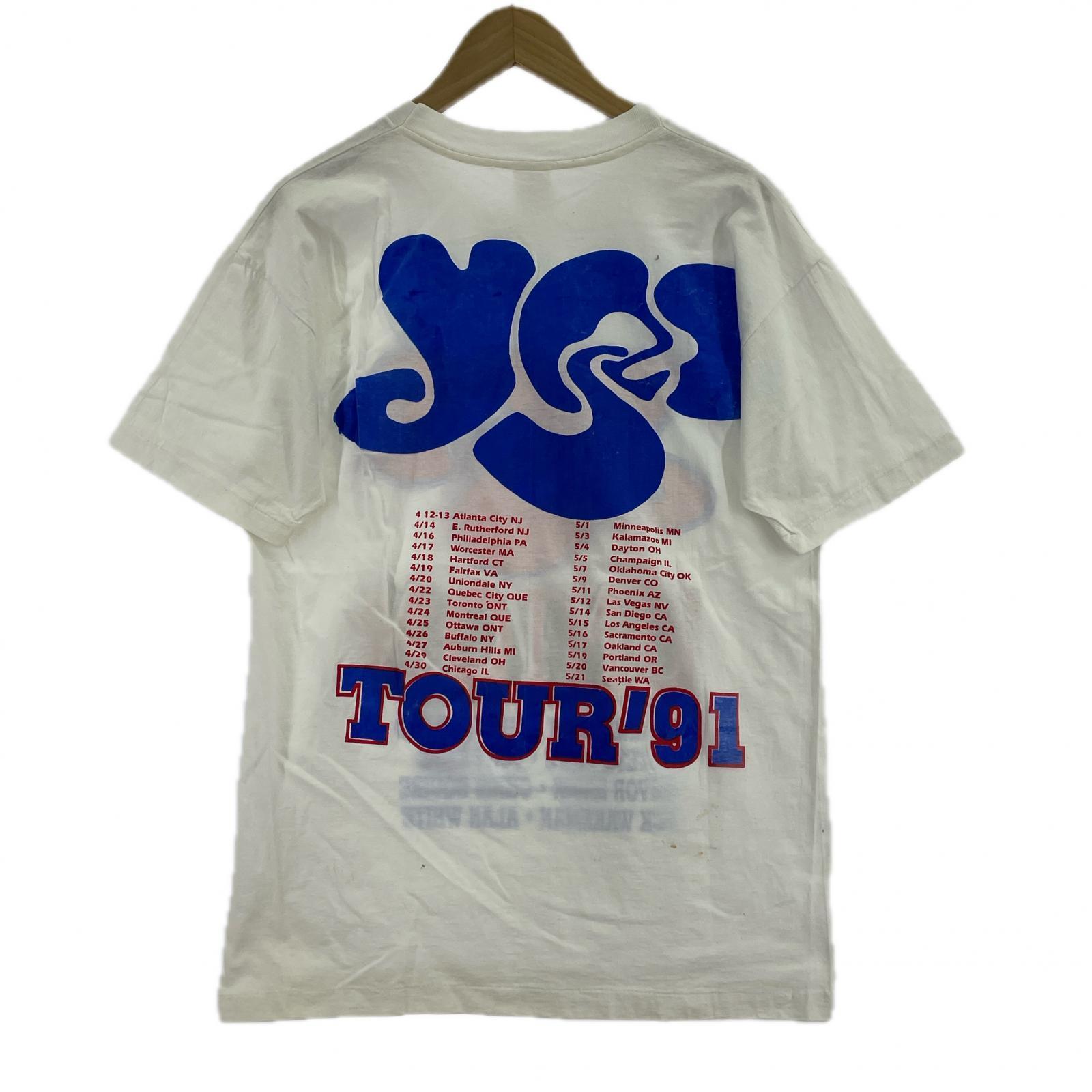 半袖Tシャツ '91 YES ツアーTEE ホワイト L ホワイト