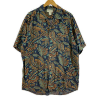 半袖シャツ 80s 総柄アロハシャツ M M