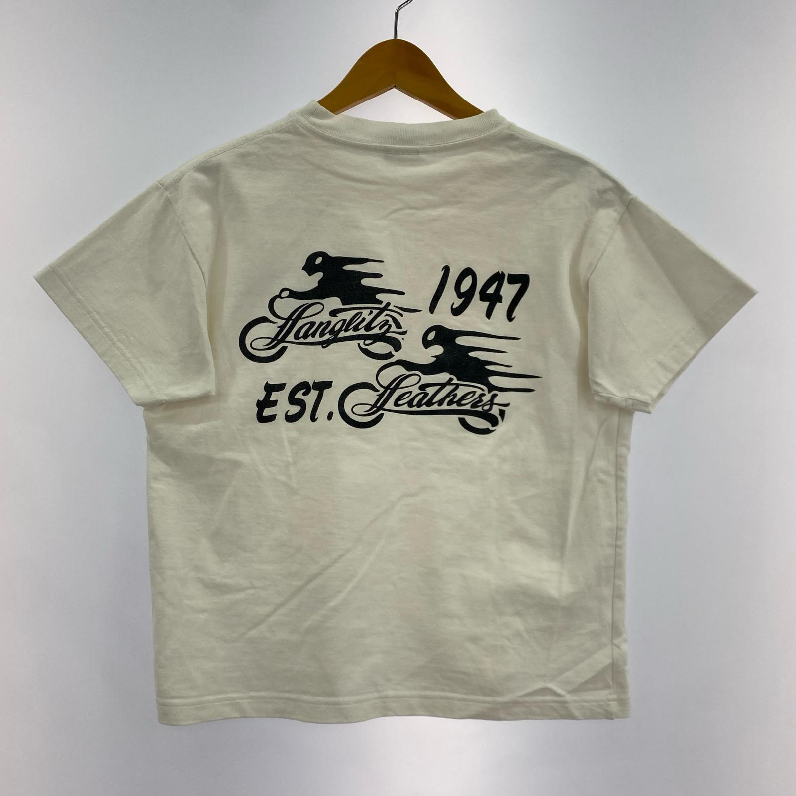 半袖Tシャツ ロゴプリント 白(S) S ホワイト