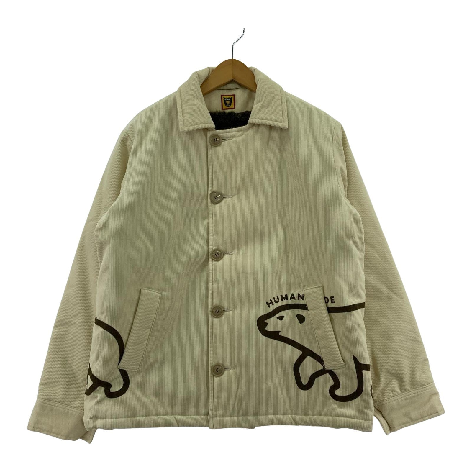 ジャケット HUMAN MADE CORDUROY JACKET (S) S ベージュ