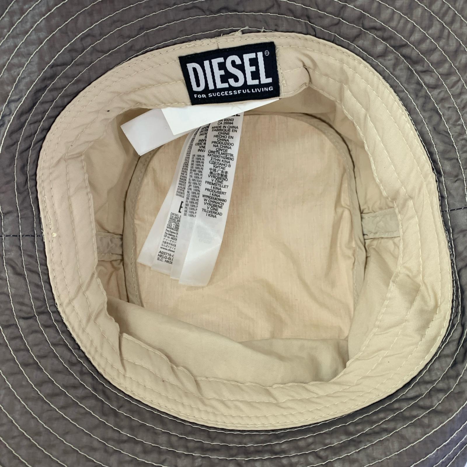 ハット DIESEL ハット ブラウン