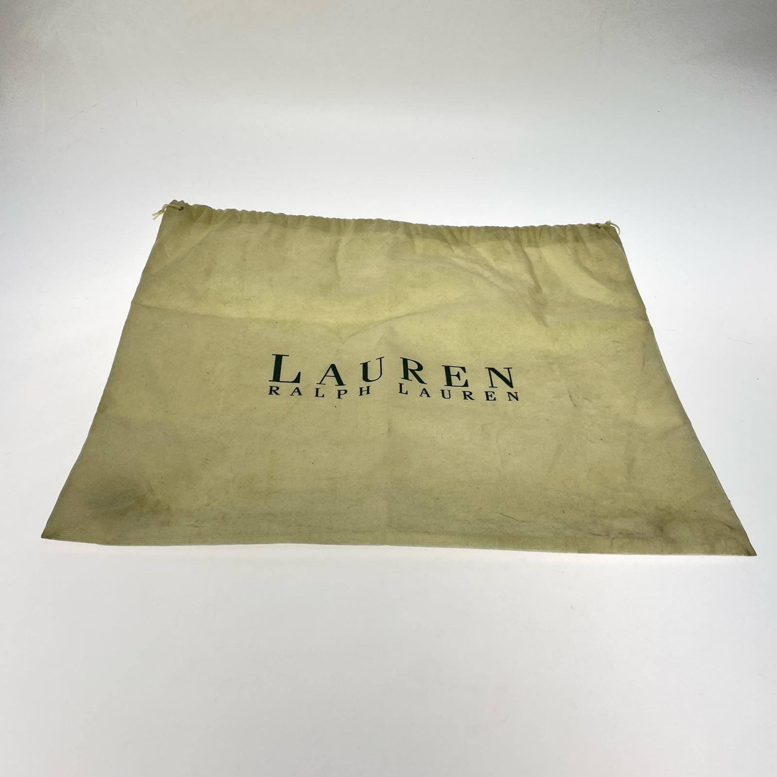 トートバッグ LAUREN RALPH LAUREN ヘリンボーントートバッグ グレー グレー