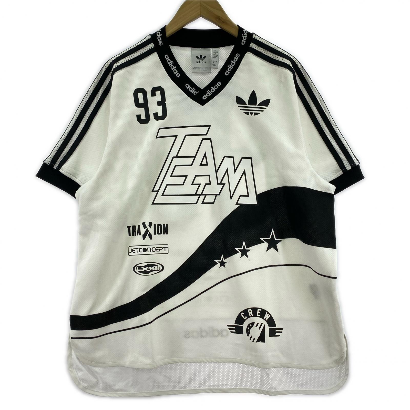 半袖Tシャツ adidas originals Adilenium TEAM 93 JERSEY WHITE L 白 L ホワイト