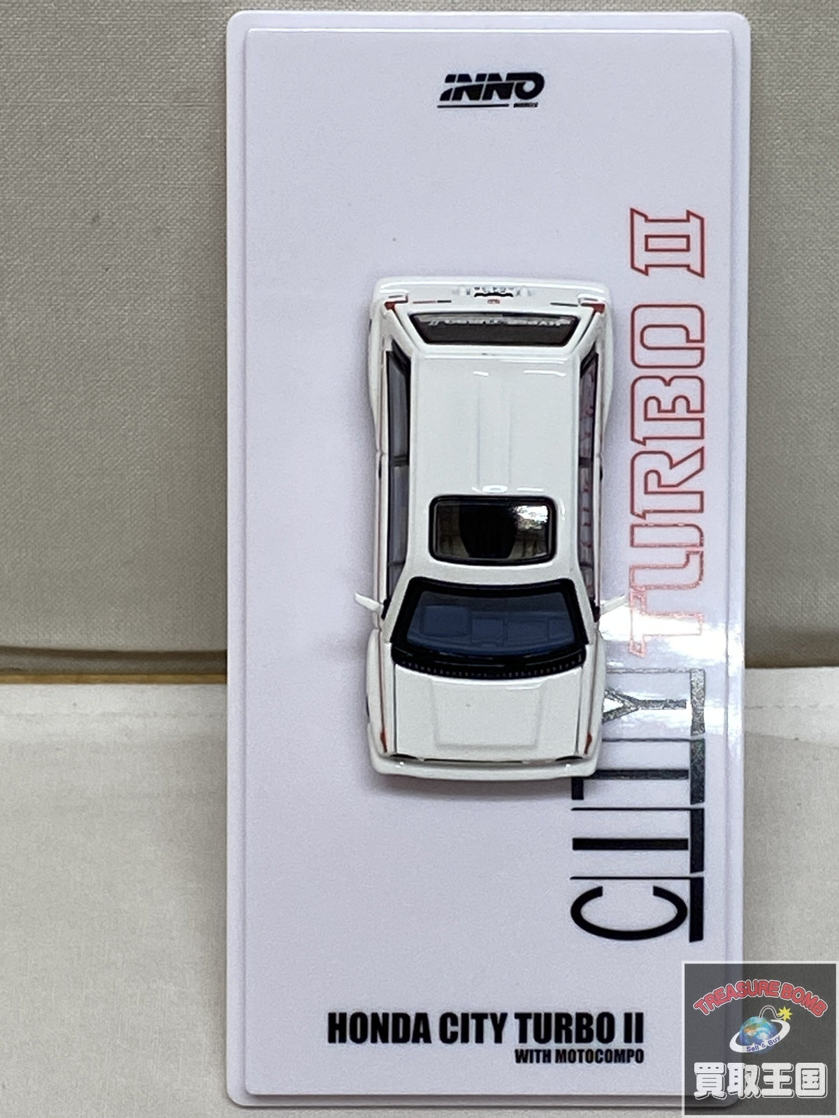 INNO 1/64 ホンダ シティ ターボⅡ ミニカーその他