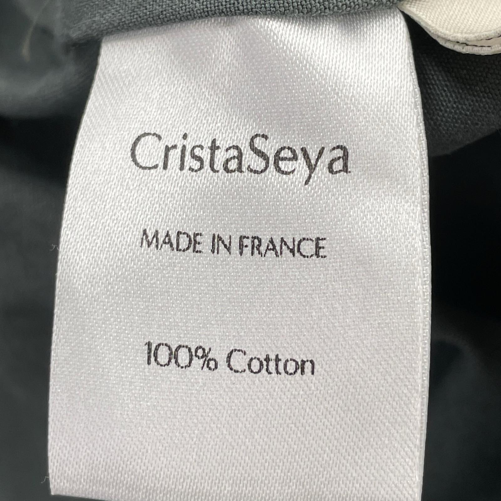 ジャケット Cristaseya オーバーサイズ ベルテッドコート XS チャコール