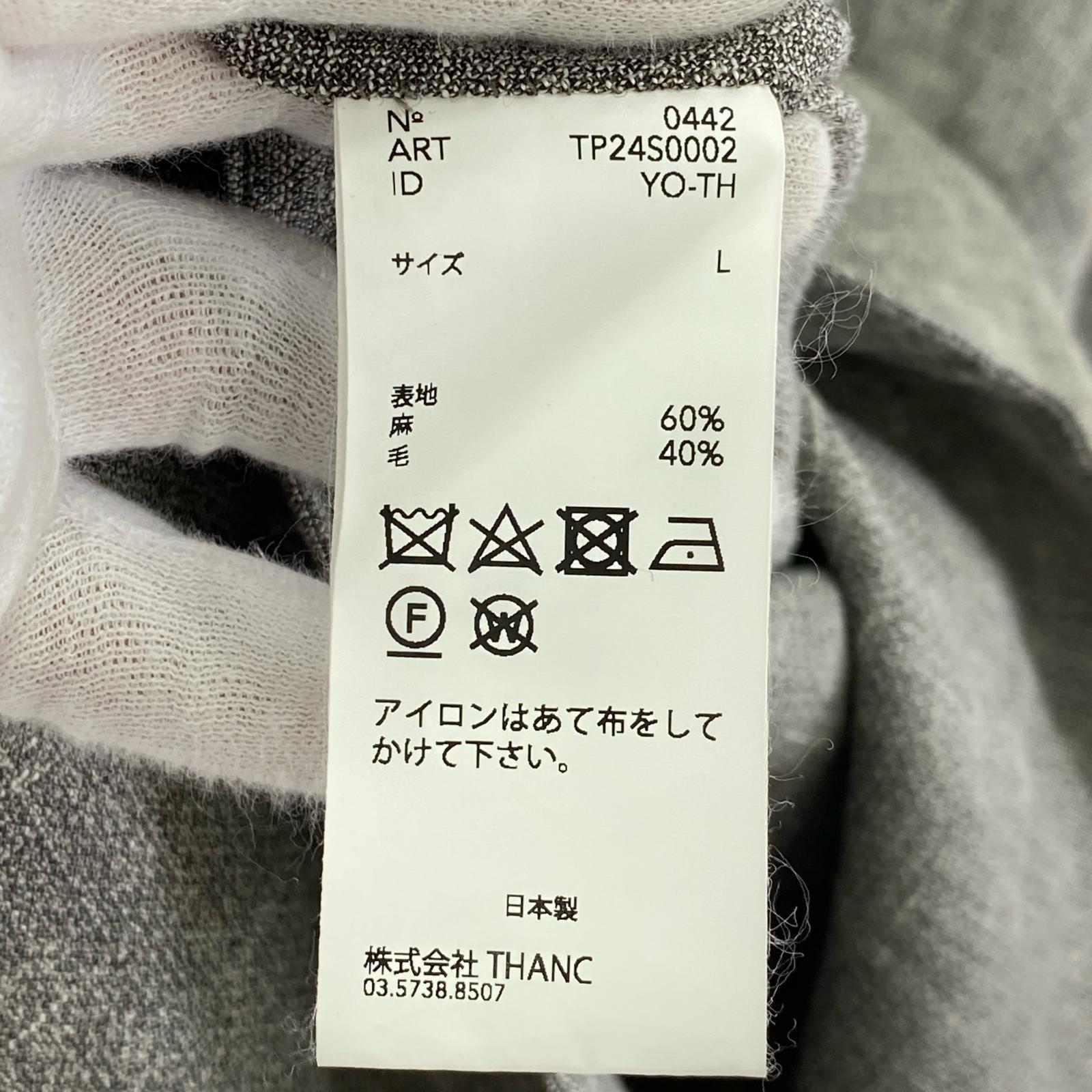 ポロシャツ TP24S0002 L グレー