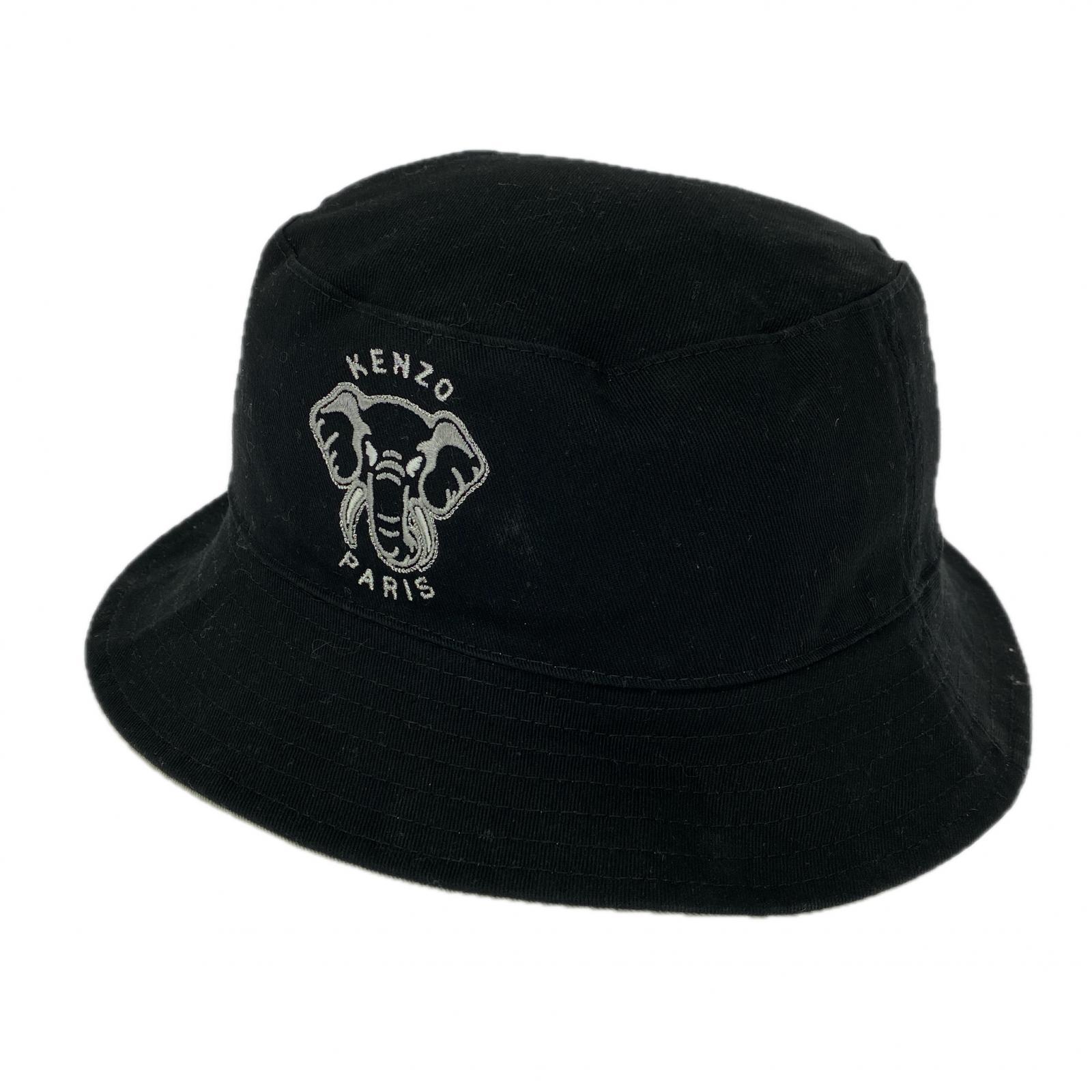ハット VARSITY JUNGLE BUCKET L ブラック