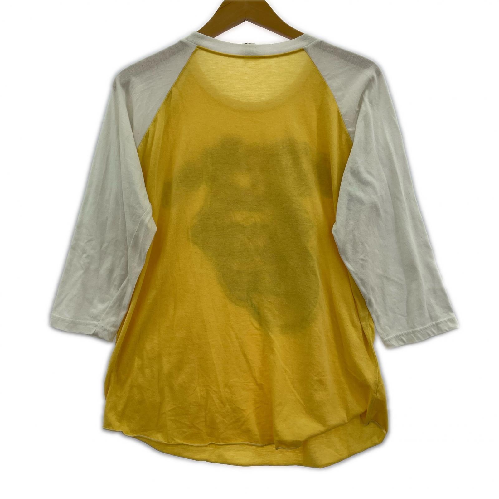 長袖Tシャツ Rolling Stones ラグラン 黄 (L) L