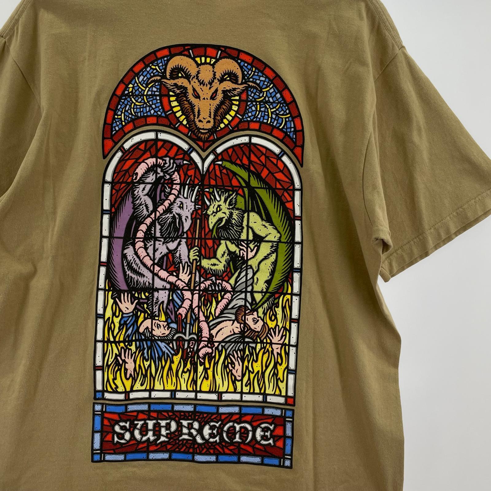 半袖Tシャツ Supreme×Sean Cliver 23AW Worship Tee L ベージュ L ベージュ